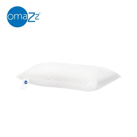 หมอนสุขภาพ ยางพารา OMAZZ NATURAL LATEX AUTHEN 20X30 นิ้ว สีขาว_0