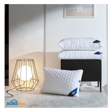 หมอนสุขภาพ นาโนดาวน์ OMAZZ ZEN SOFT 20x30 นิ้ว 20x30 นิ้ว สีขาว_4