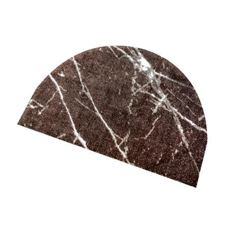 พรม PRAW DE MARBLE BROWN 55X85 ซม. สีน้ำตาล_4