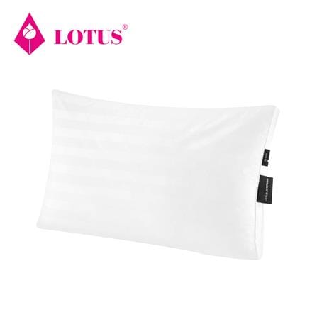 หมอนสุขภาพ ไมโครดาวน์เนีย LOTUS ATTITUDE CARE 20x30 นิ้ว สีขาว_0