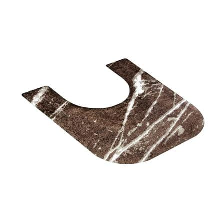 พรมห้องน้ำ PRAW DE MARBLE BROWN 62X70 ซม. สีน้ำตาล_3