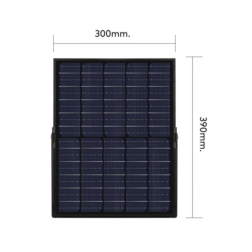 สปอตไลท์ SOLAR LAMPTAN RHINO 200 วัตต์ DAYLIGHT สีดำ