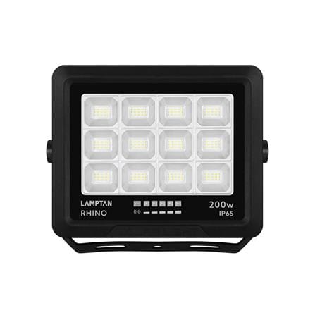 สปอตไลท์ SOLAR LAMPTAN RHINO 200 วัตต์ DAYLIGHT สีดำ_1