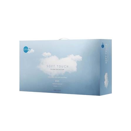 หมอนสุขภาพ ไมโครเจล OMAZZ SOFT TOUCH MEDIUM 20x30 นิ้ว สีขาว_4