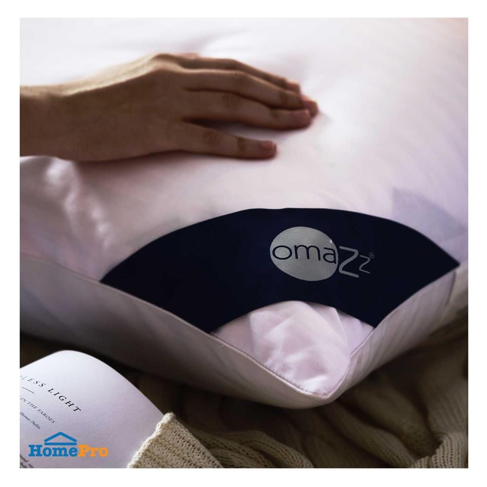 หมอนสุขภาพ นาโนดาวน์ OMAZZ LOFTY 20x30 นิ้ว สีขาว