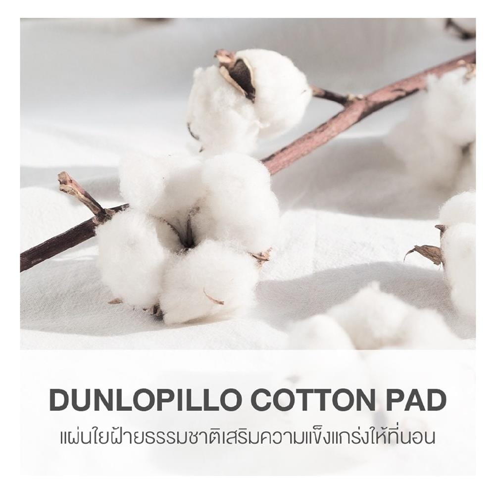 ที่นอนสปริง 6 ฟุต DUNLOPILLO รุ่น HAVEN พร้อมชุดเครื่องนอน 11 ชิ้น