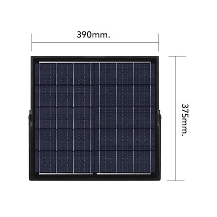สปอตไลท์ SOLAR LAMPTAN RHINO 300 วัตต์ DAYLIGHT สีดำ_10