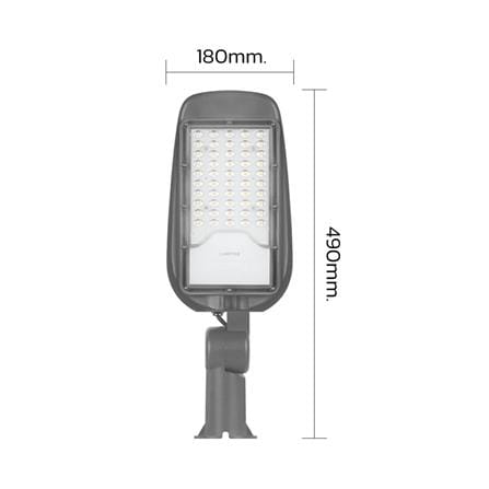 ไฟถนน LED LAMPTAN LEADER 30 วัตต์ DAYLIGHT สีเทา_8