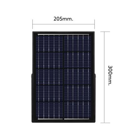 สปอตไลท์ SOLAR LAMPTAN RHINO 100 วัตต์ DAYLIGHT สีดำ_10