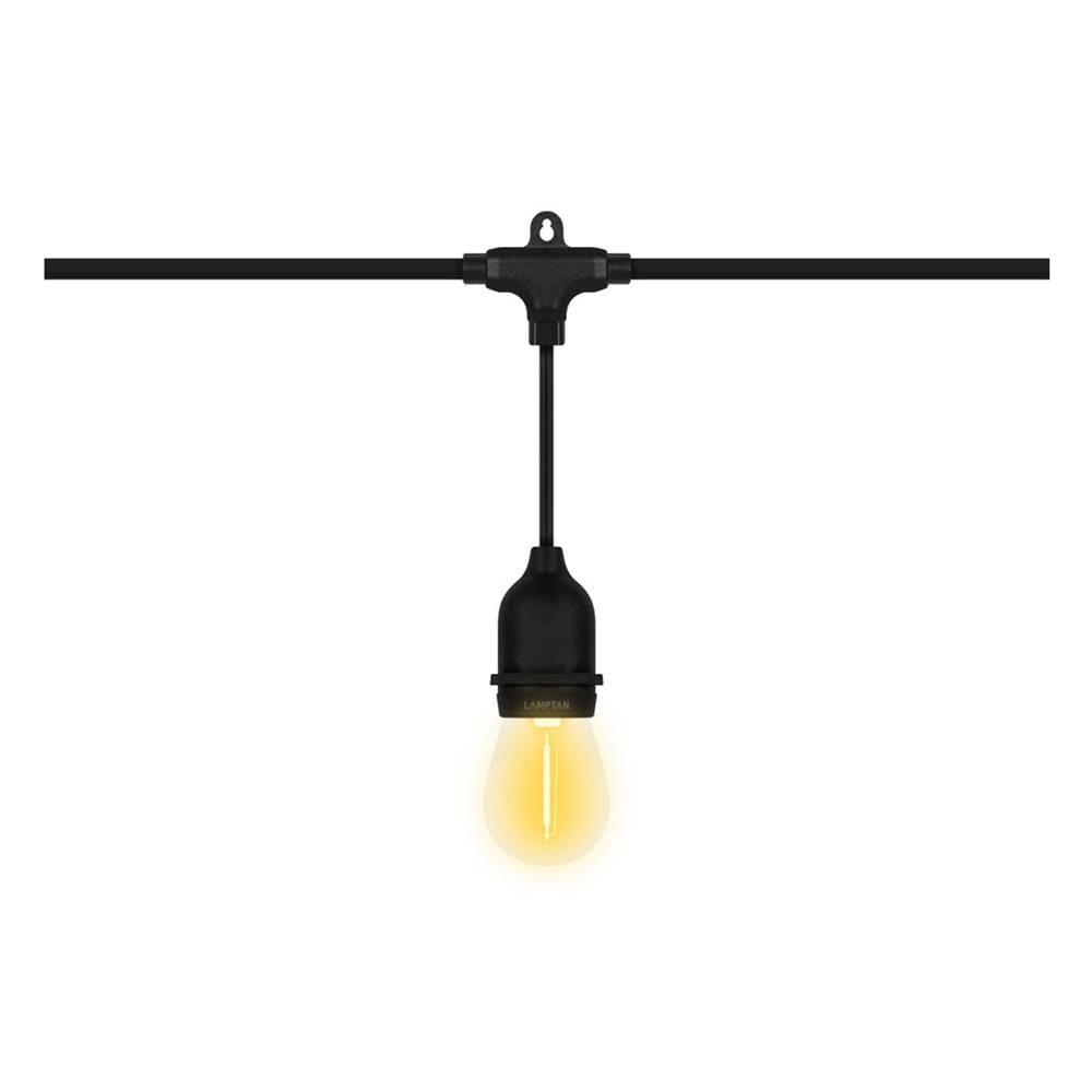 ไฟจัดสวน SOLAR LAMPTAN CARNIVAL 10 วัตต์ WARM WHITE สีดำ