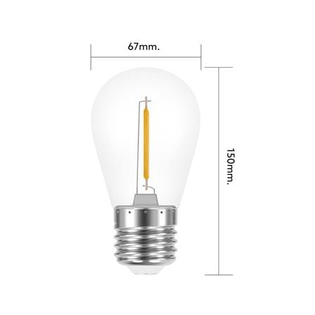 ไฟจัดสวน SOLAR LAMPTAN CARNIVAL 10 วัตต์ WARM WHITE สีดำ_10