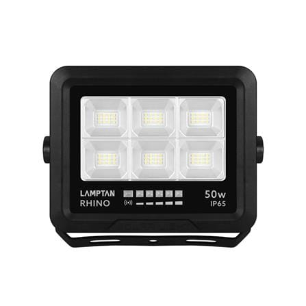สปอตไลท์ SOLAR LAMPTAN RHINO 50 วัตต์ DAYLIGHT สีดำ_1