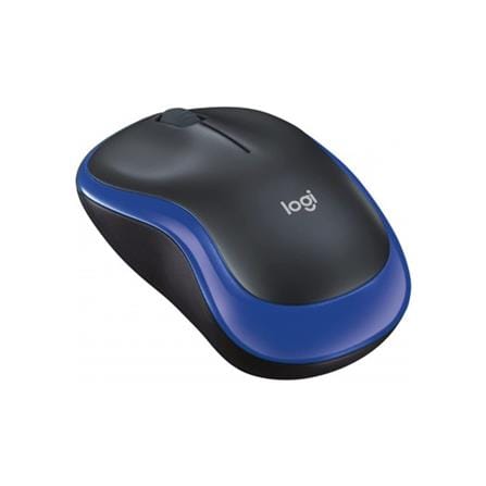 เมาส์ไร้สาย LOGITECH M185 สีดำ/ฟ้า_1