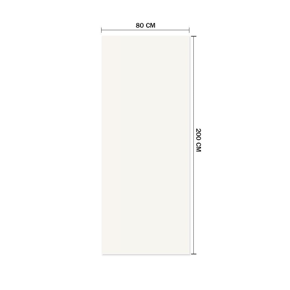 ประตูไฟเบอร์กลาส METRO EXTER002 80X200 ซม. สีขาว