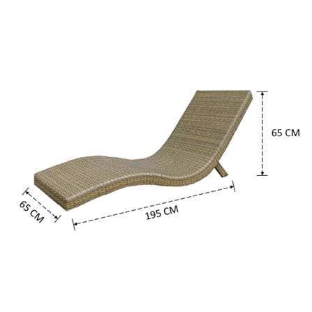เตียงริมสระ IVY SURF SUNBED SB009 สีน้ำตาล_2