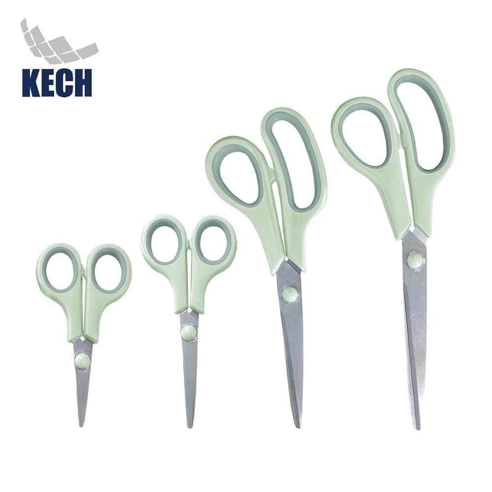ชุดกรรไกรอเนกประสงค์ KECH สีเขียว แพ็ก 4 ชิ้น