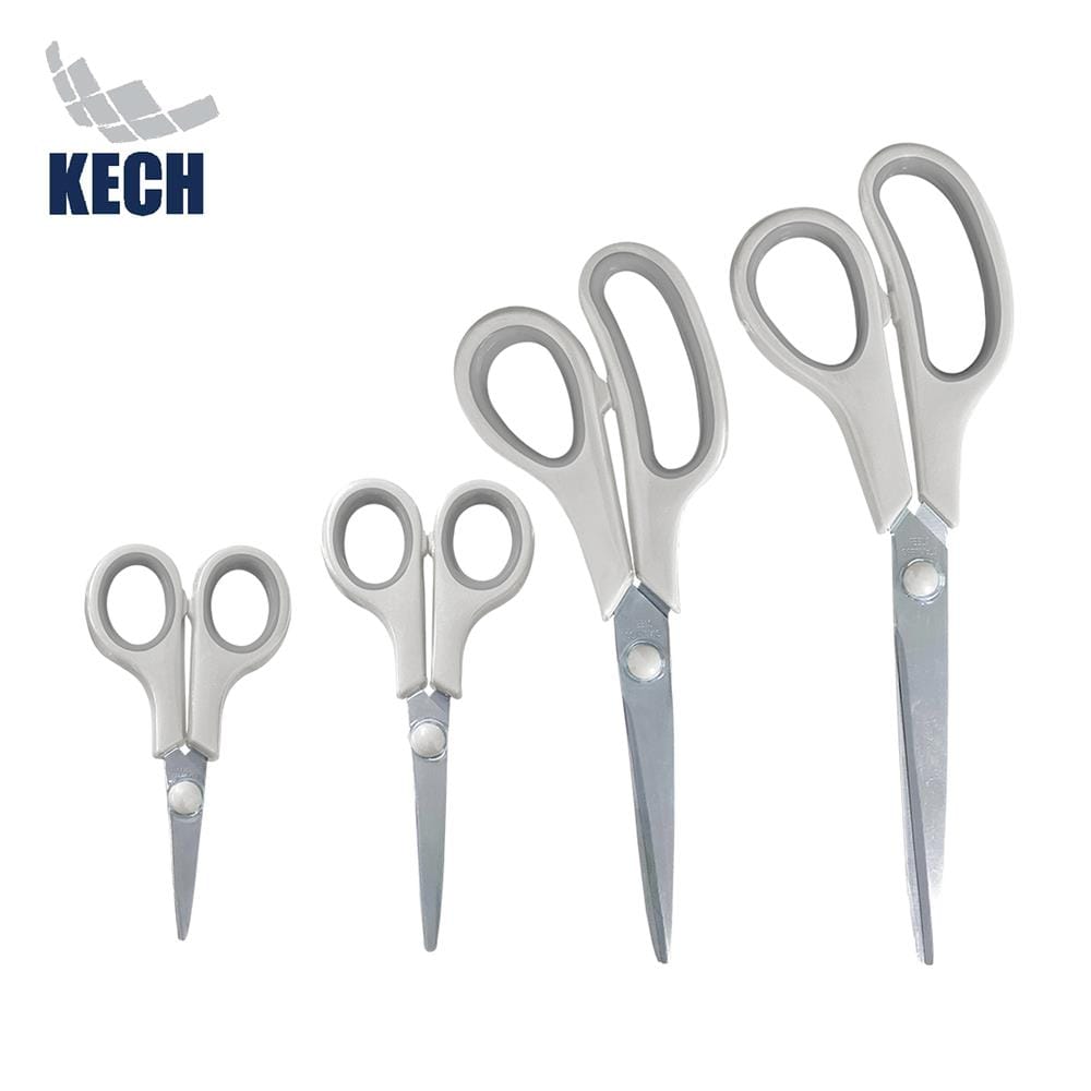 ชุดกรรไกรอเนกประสงค์ KECH สีเทา แพ็ก 4 ชิ้น