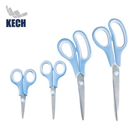 ชุดกรรไกรอเนกประสงค์ KECH สีฟ้า แพ็ก 4 ชิ้น_1