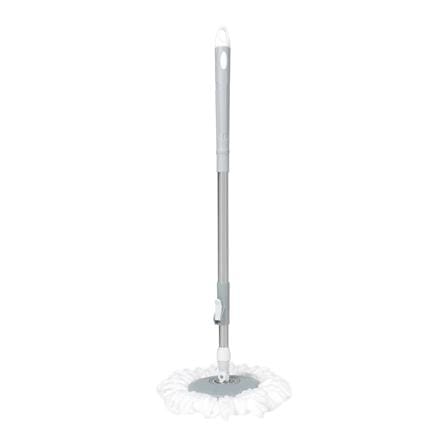 ชุดอุปกรณ์ถังปั่นพร้อมไม้ม็อบ ACCO CLEAN สีขาว/เทา_2