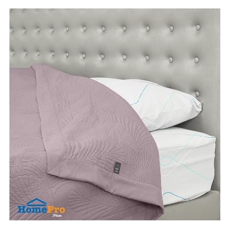 ผ้าคลุมเตียง 6 ฟุต HOME LIVING STYLE SOFIA สี PURPLE_4