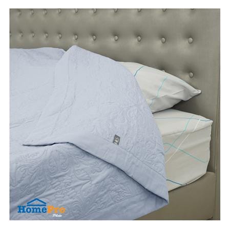 ผ้าคลุมเตียง 6 ฟุต HOME LIVING STYLE GLORIA สี BLUE_5