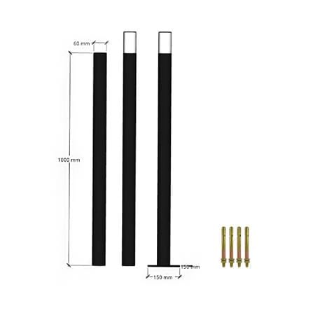 เสาไฟ SOLAR PHILIPS POLE FOR SOLAR 3 เมตร สีดำ_2