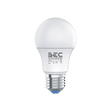 หลอด LED BEC ULTRA-X 9 วัตต์ WARM WHITE E27_0