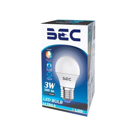 หลอด LED BEC ULTRA-X 3 วัตต์ DAYLIGHT E27_1