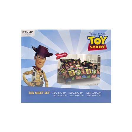 ชุดผ้าปูที่นอน 6 ฟุต 5 ชิ้น TULIP TOYSTORY 60012-DLC119_3