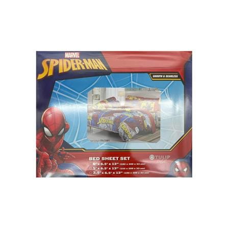 ชุดผ้าปูที่นอน 6 ฟุต 5 ชิ้น TULIP SPIDERMAN 60012-DLC081_3