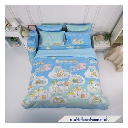 ชุดผ้าปูที่นอน 6 ฟุต 6 ชิ้น TULIP SUMIKKO 60255-DLD019