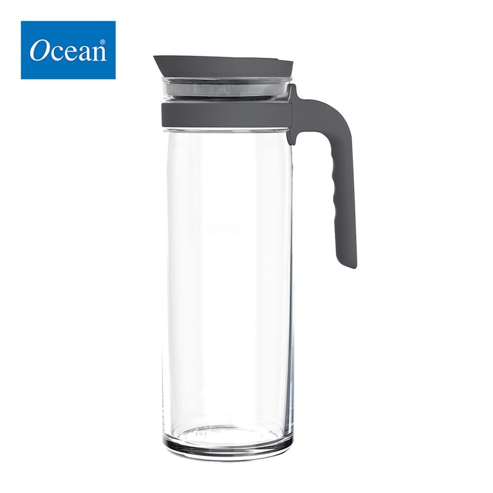 เหยือกแก้ว OCEAN GLASS TERRA 1.39 ลิตร สี CHARCOAL GREY