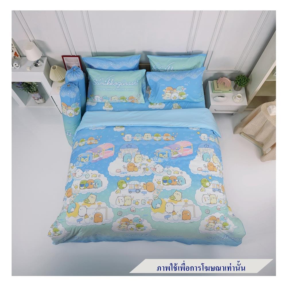 ชุดผ้าปูที่นอน 6 ฟุต 5 ชิ้น TULIP SUMIKKO 60111-DLD019