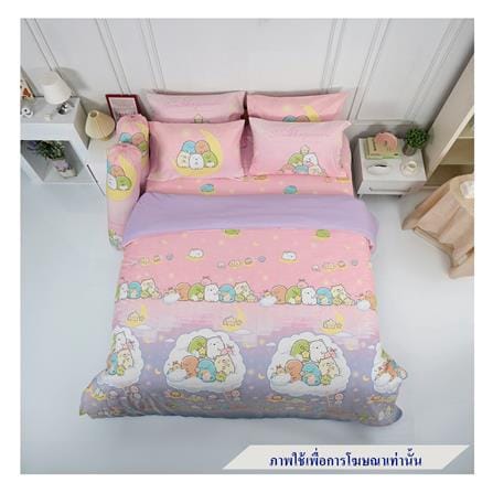 ชุดผ้าปูที่นอน 6 ฟุต 5 ชิ้น TULIP SUMIKKO 60111-DLD020_0