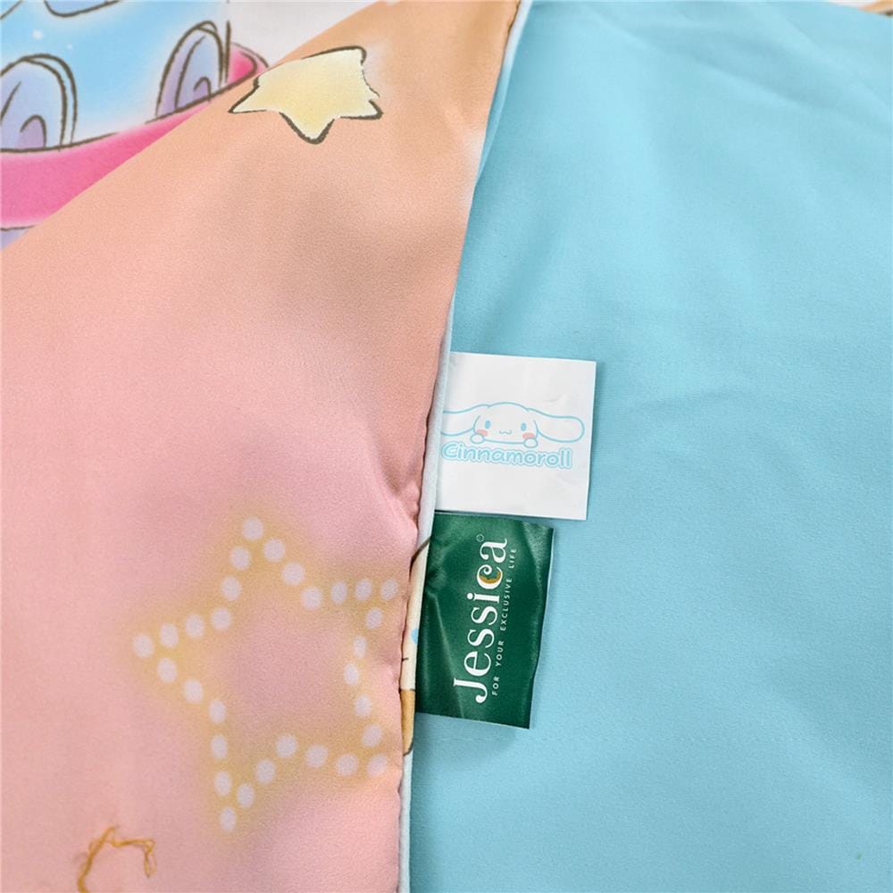 ชุดผ้าปูที่นอน 6 ฟุต (ชุด 5 ชิ้น) JESSICA CINNAMOROLL 21073-JP004