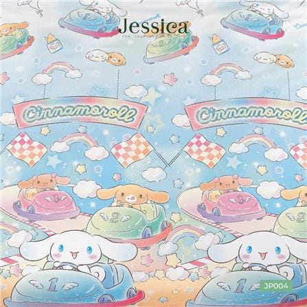 ชุดผ้าปูที่นอน 6 ฟุต (ชุด 5 ชิ้น) JESSICA CINNAMOROLL 21073-JP004_3