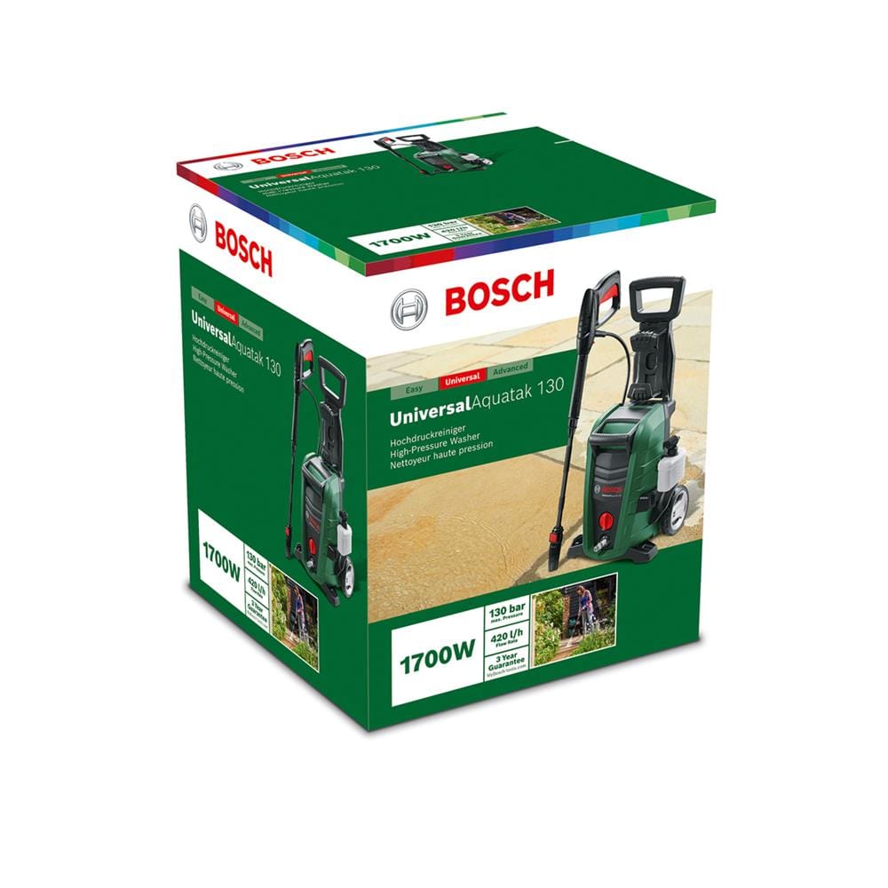 เครื่องฉีดน้ำ BOSCH UNIVERSAL AQUATAK 130 130 บาร์ 1700 วัตต์