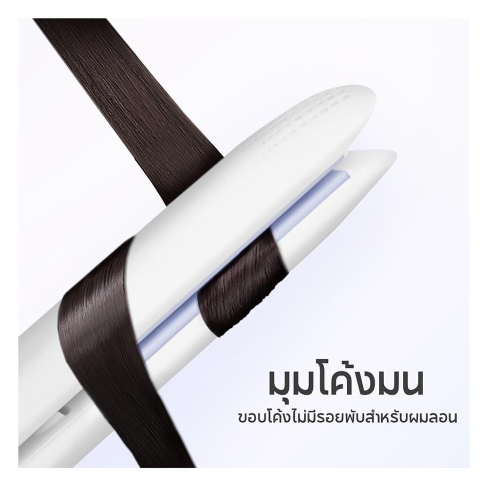 เครื่องหนีบผม SIMPLUS ZFBA002WB01 สีขาว/ฟ้า