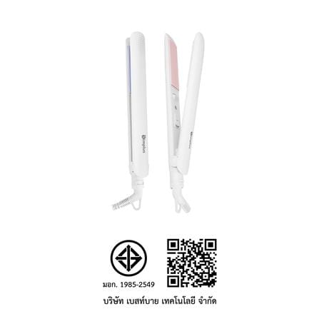 เครื่องหนีบผม SIMPLUS ZFBA002WB01 สีขาว/ฟ้า_9