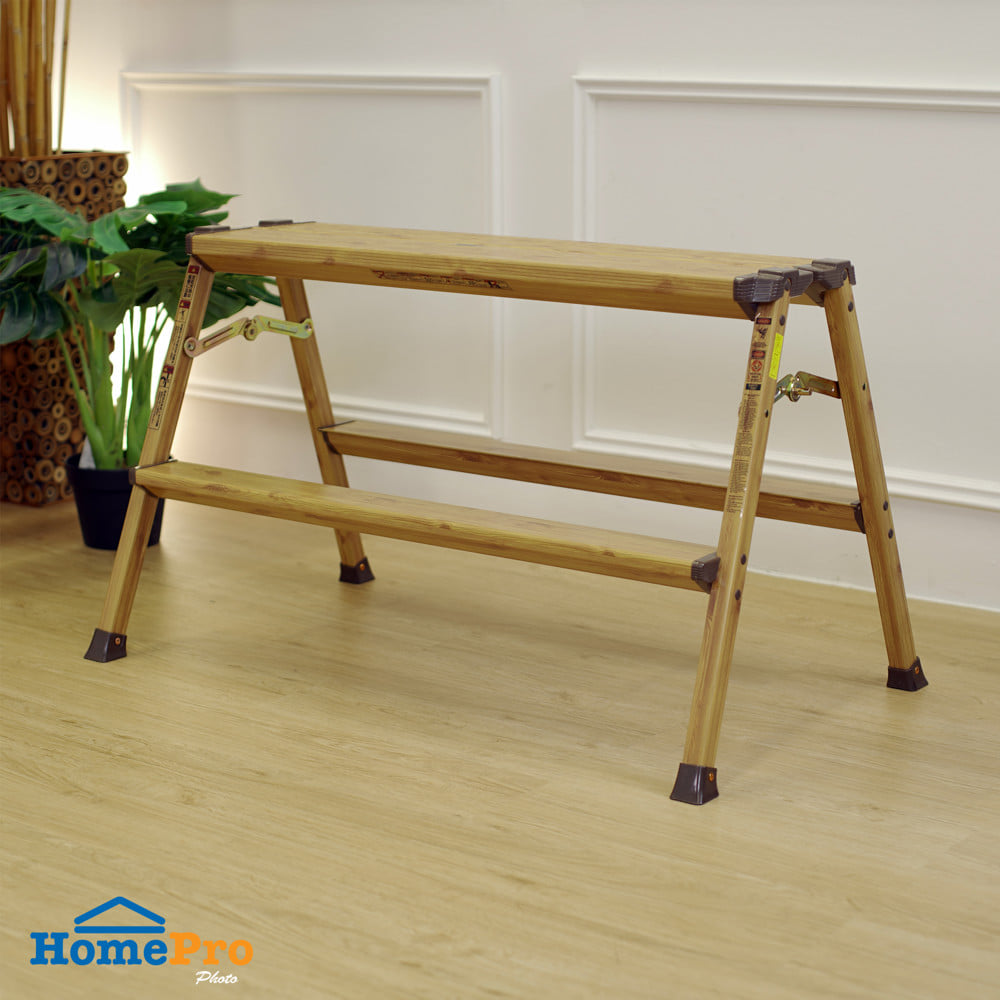 บันไดอเนกประสงค์ MATALL DAT-KW2-90 2 ขั้น ลายไม้