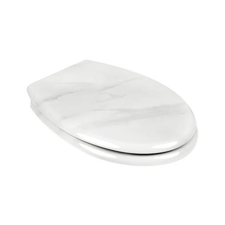 ฝารองนั่ง MOYA DUROPLAST 23EVD02 ลายหินอ่อนขาว_0
