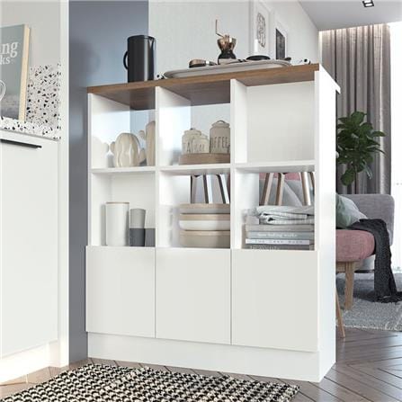 เคาน์เตอร์บาร์ SB FURNITURE BURGESS 19209343 90 ซม. สีขาว_1