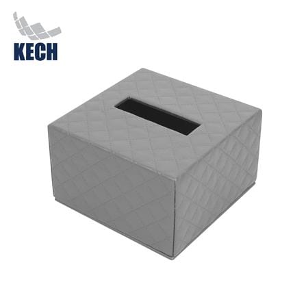 กล่องทิชชู่ POPUP PVC KECH PERTH สีเทา_0