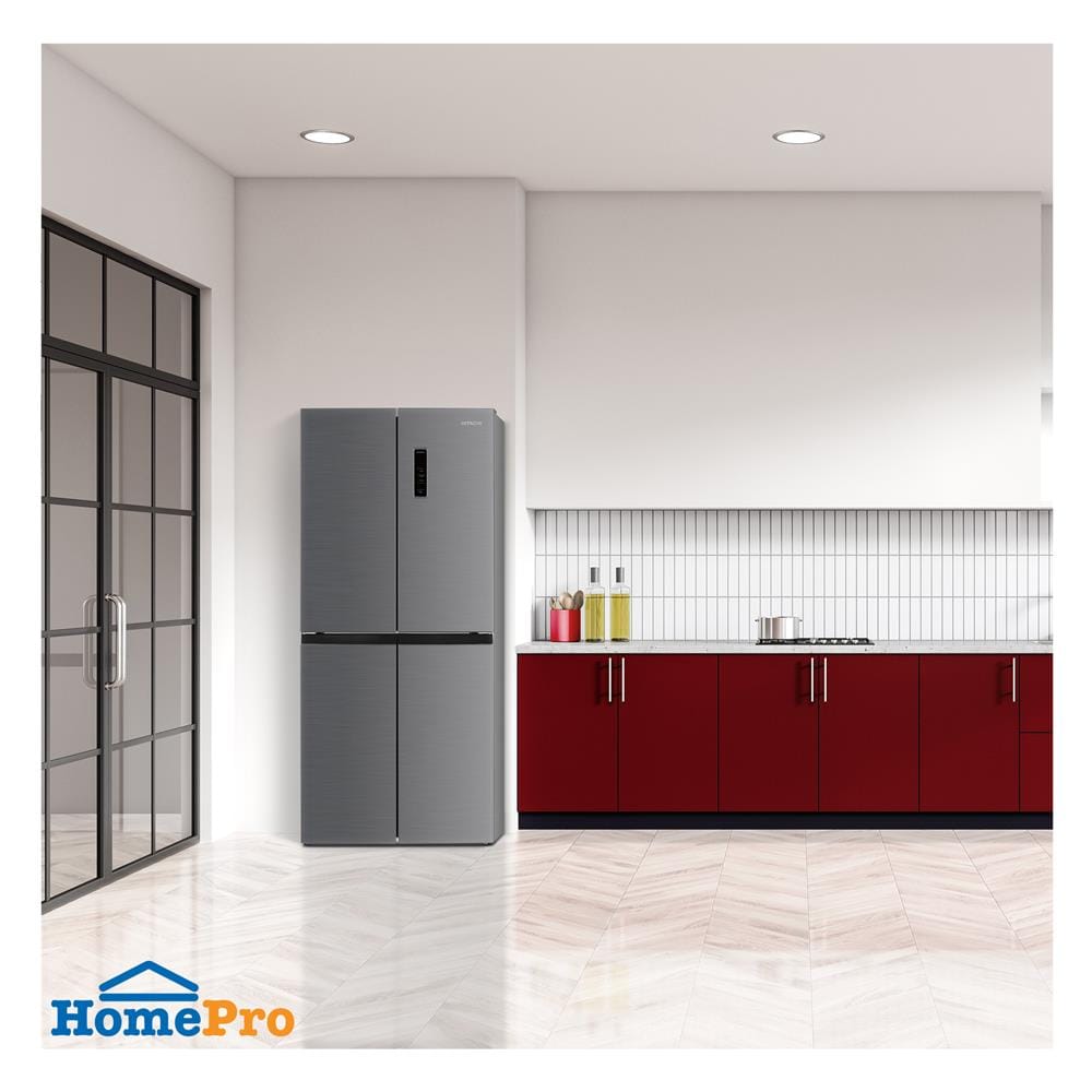 ตู้เย็น MULTI DOOR HITACHI HR4N7522DSXTH 16.5 คิว สีเงิน อินเวอร์เตอร์