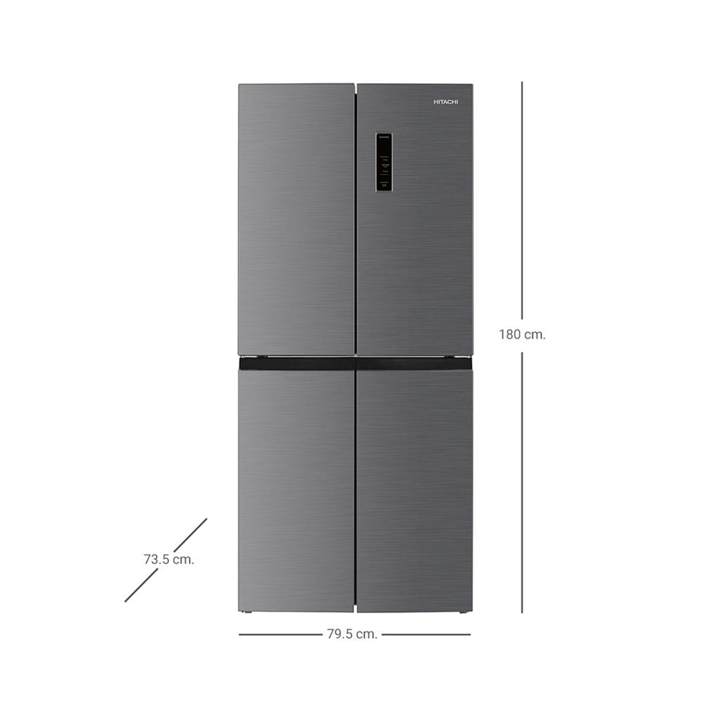 ตู้เย็น MULTI DOOR HITACHI HR4N7522DSXTH 16.5 คิว สีเงิน อินเวอร์เตอร์