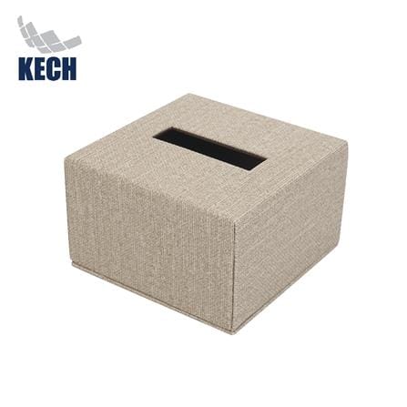 กล่องทิชชู่ POPUP PVC KECH RIPON สีน้ำตาล_1