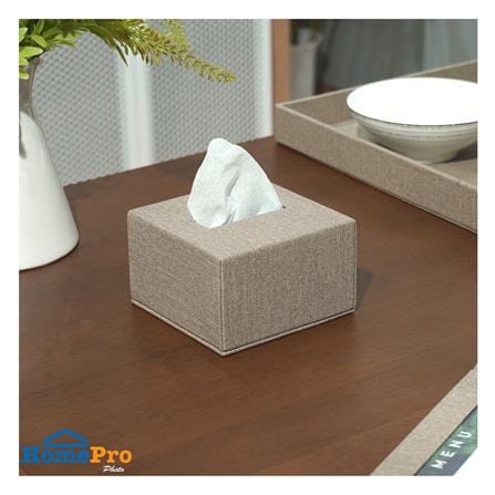 กล่องทิชชู่ POPUP PVC KECH RIPON สีน้ำตาล_5