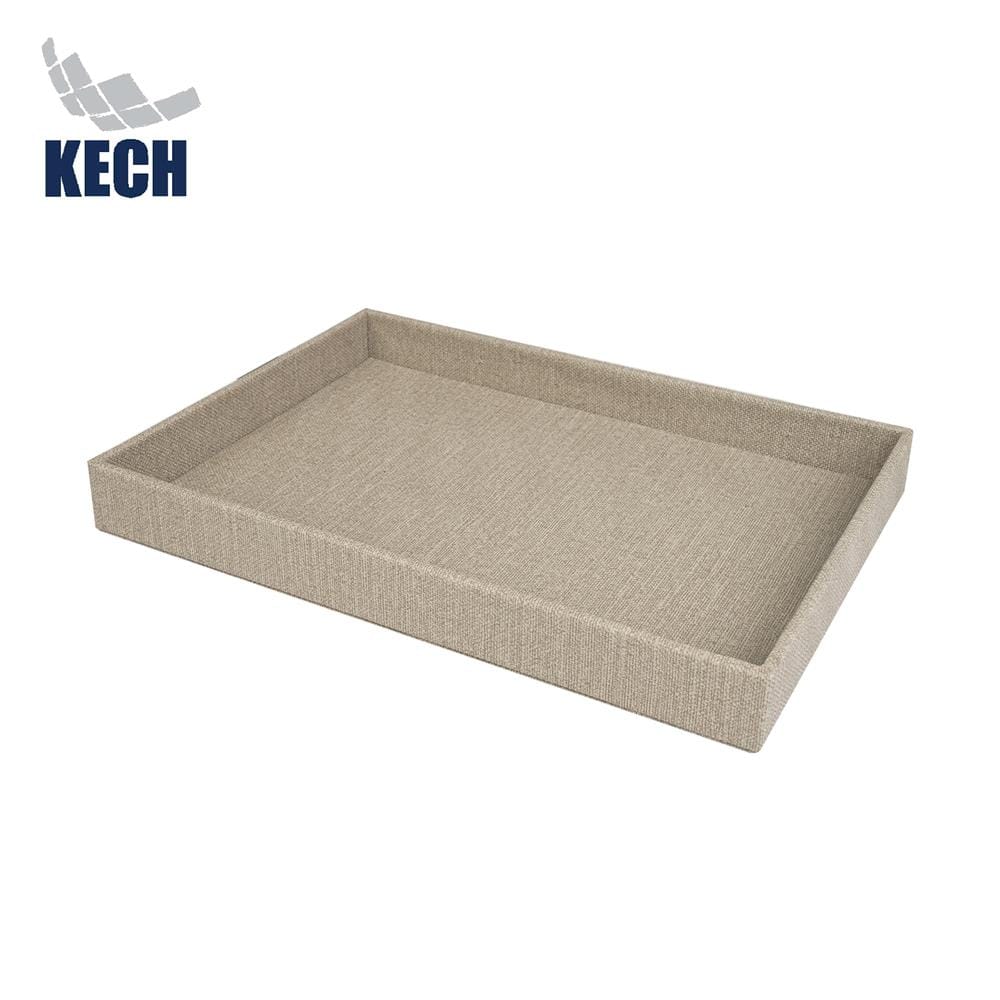 ถาด PVC KECH PERTH L 35x25x3.5ซม. สีน้ำตาล