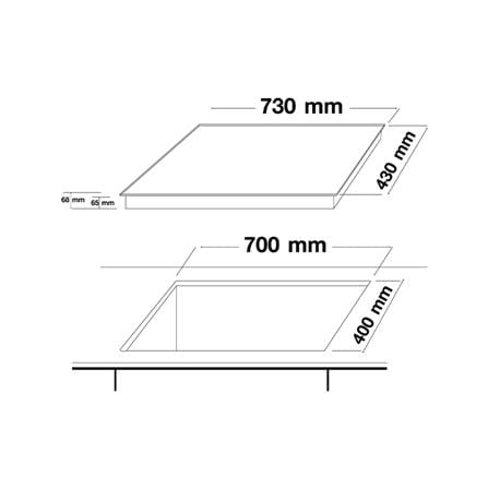 เตาฝังอินดักชั่น AXIA IC-TOUCH732Z 73 ซม._6
