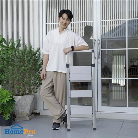 บันไดอะลูมิเนียมทรง A มีมือจับ MATALL MINI SLIM 3 ขั้น_9